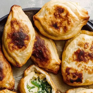 Savor Succulent Pan-Fried Chive Pockets Bursting with Flavor 9 Pan-Fried Chive Pockets