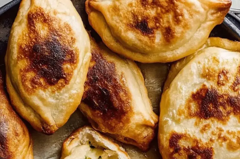 Pan-Fried Chive Pockets