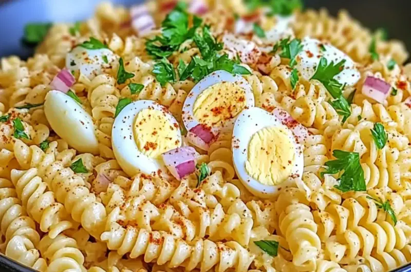 Egg Pasta Salad