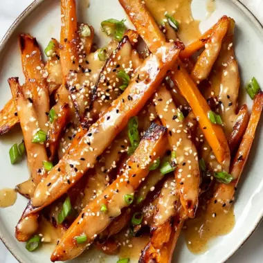 Miso Butter Glazed Carrots