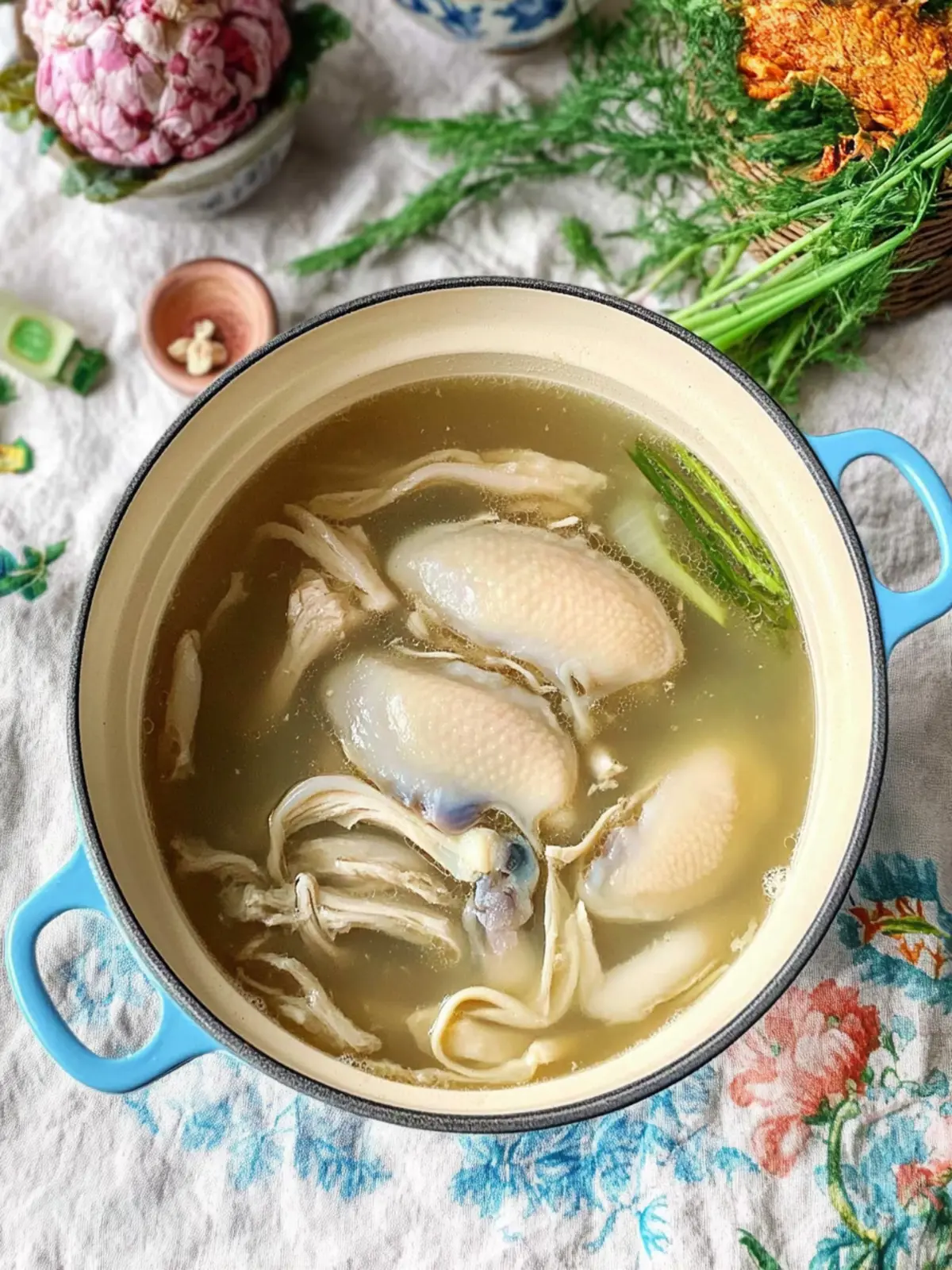 Abalone Chicken Soup for Warm Family Feasts 3 Abalone Chicken Soup