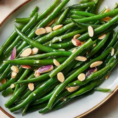 Classic Green Beans Almondine