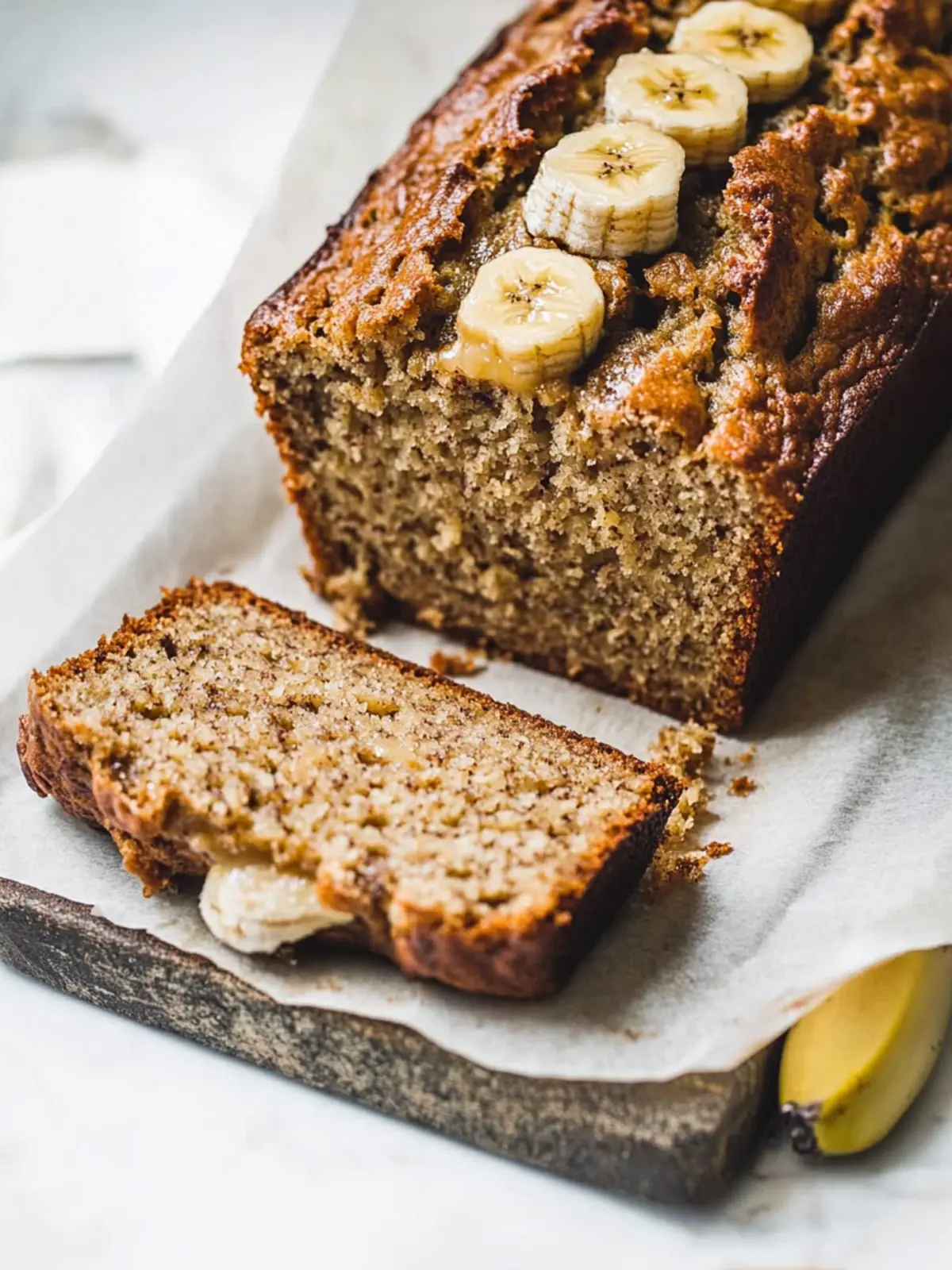 Maple Banana Bread with Crunchy Topping You'll Love 2 Maple Banana Bread
