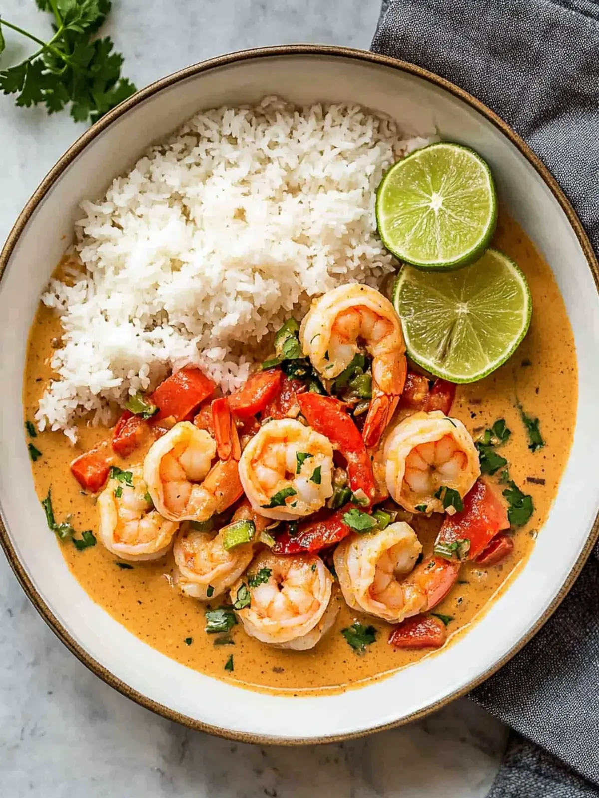 Creamy Coconut Shrimp Curry: A 30-Minute Tropical Delight 3 Creamy Coconut Shrimp Curry