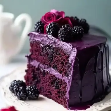Decadent Blackberry Velvet Cake: A Must-Try Summer Delight 10 Blackberry Velvet Cake