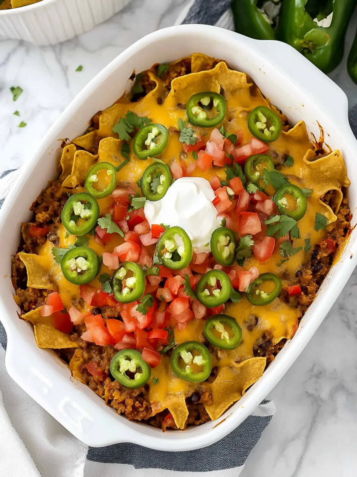 Delicious Walking Taco Casserole: Quick Comfort in Every Bite 3 Walking Taco Casserole