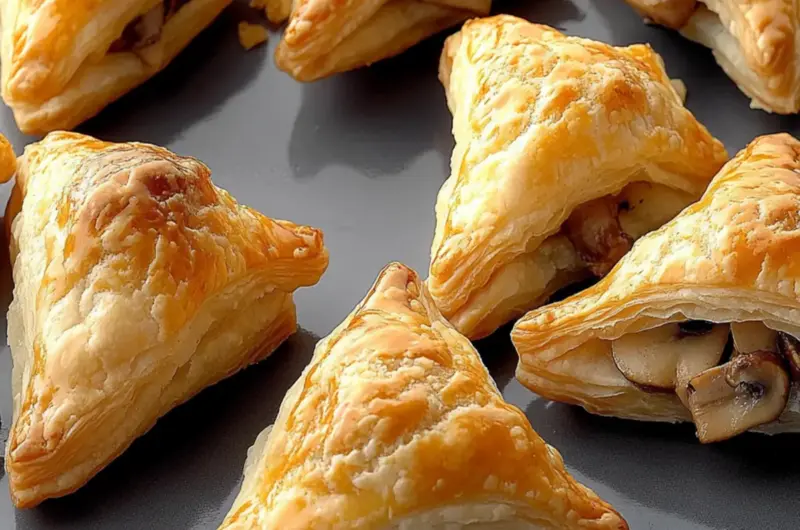 Mushroom Puff Pastry Bites