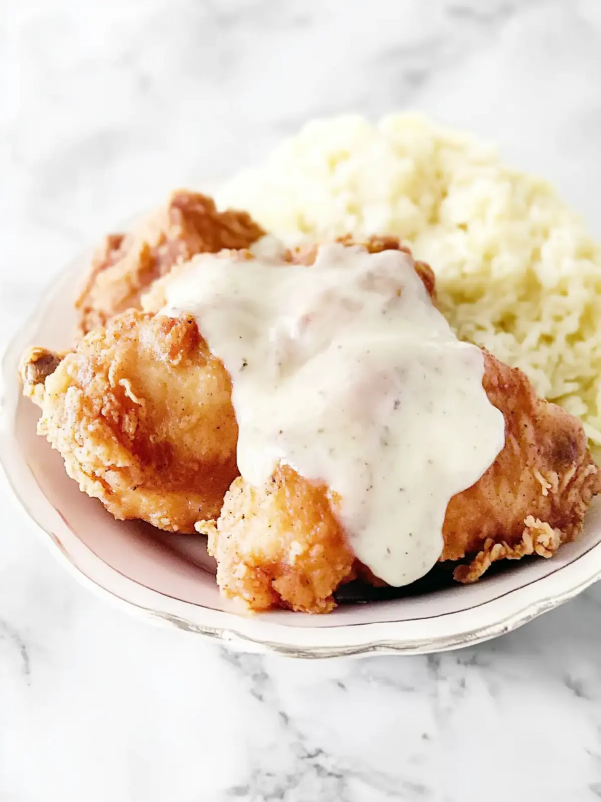 Delicious Maryland Fried Chicken with Creamy White Gravy 3 Maryland Fried Chicken