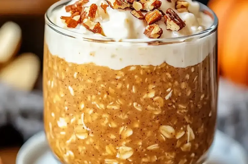 Pumpkin Spice Overnight Oats