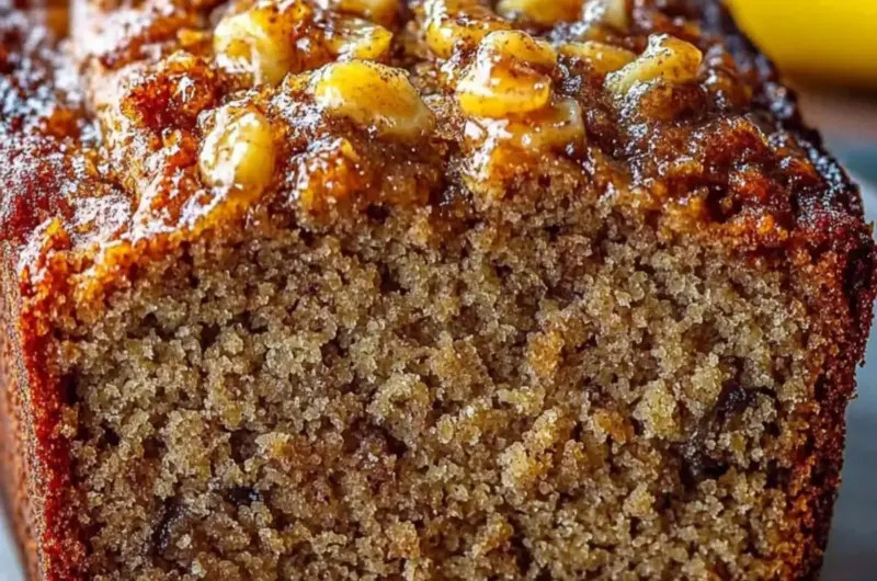 Gingerbread Banana Bread Moist