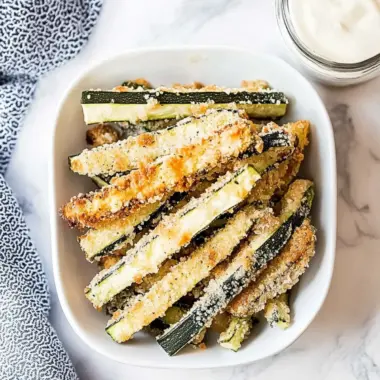 Crispy Baked Zucchini Fries