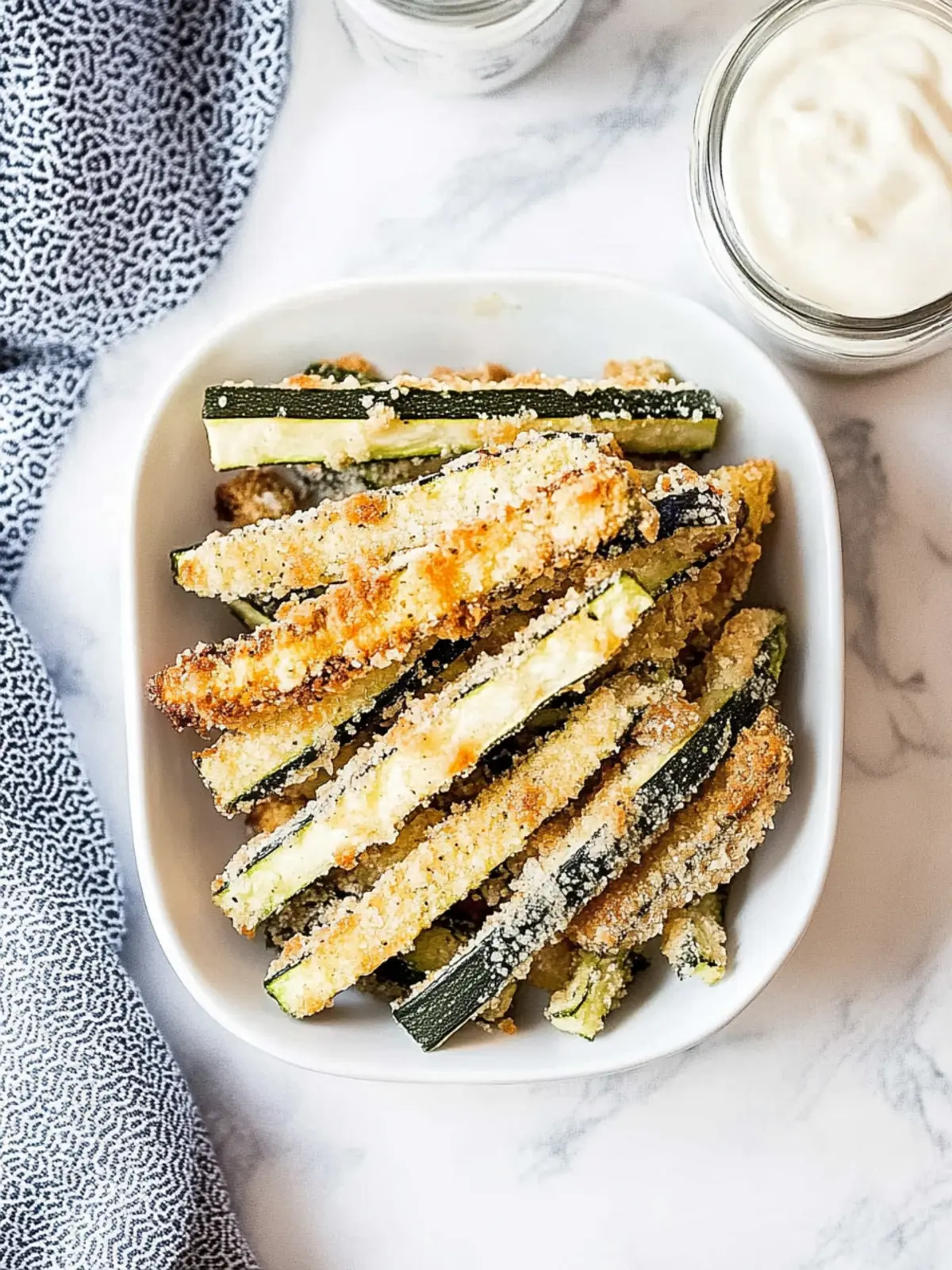 Crispy Baked Zucchini Fries: Guilt-Free Crunchy Snack 5 Crispy Baked Zucchini Fries