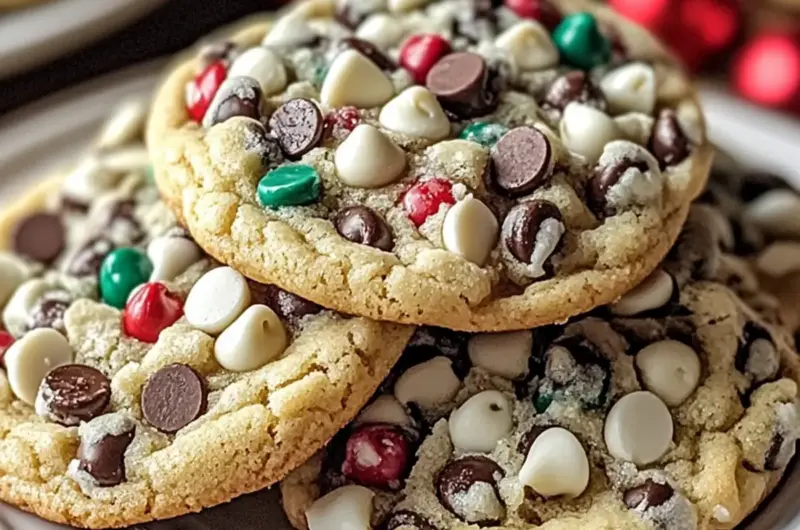 Winter Wonderland Chocolate Chip Cookies