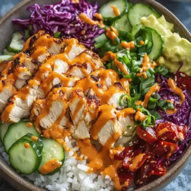 Bang Bang Chicken Bowl: Your 30-Minute Meal Prep Gem 9 Bang Bang Chicken Bowl