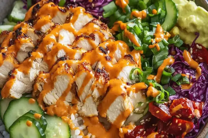 Bang Bang Chicken Bowl