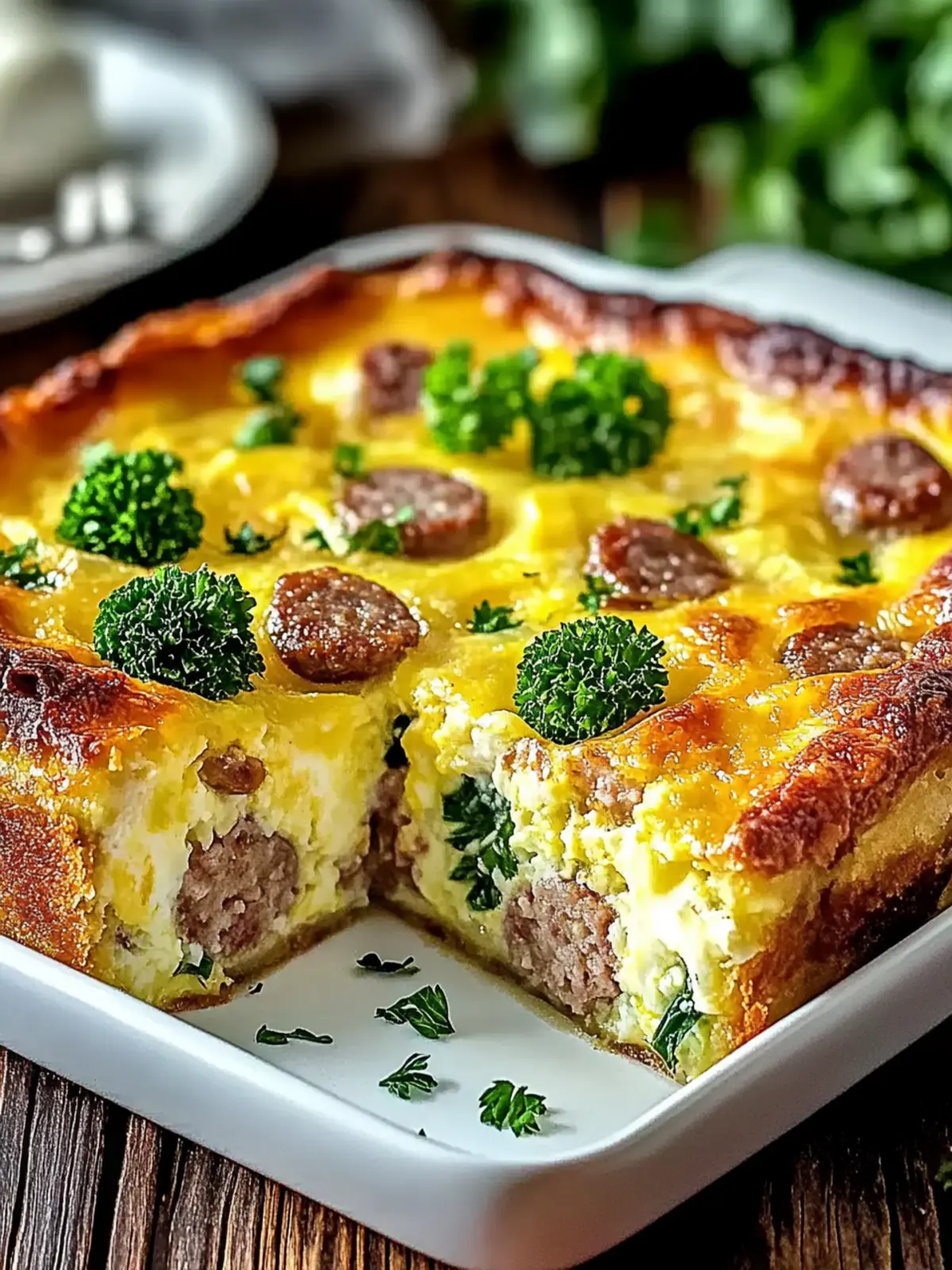 Satisfying Egg and Sausage Bake for a Hearty Breakfast 3 Egg and Sausage Bake