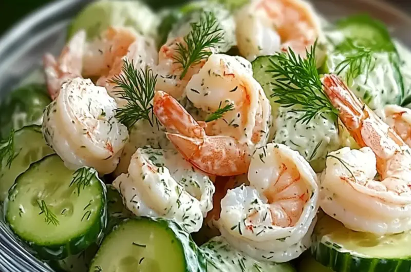 Cucumber Shrimp Salad