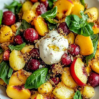 Peach Burrata Salad: A Simple Summer Delight to Savor 10 Peach Burrata Salad