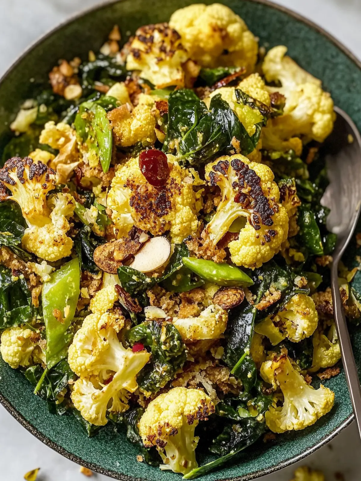 Roasted Cauliflower Salad