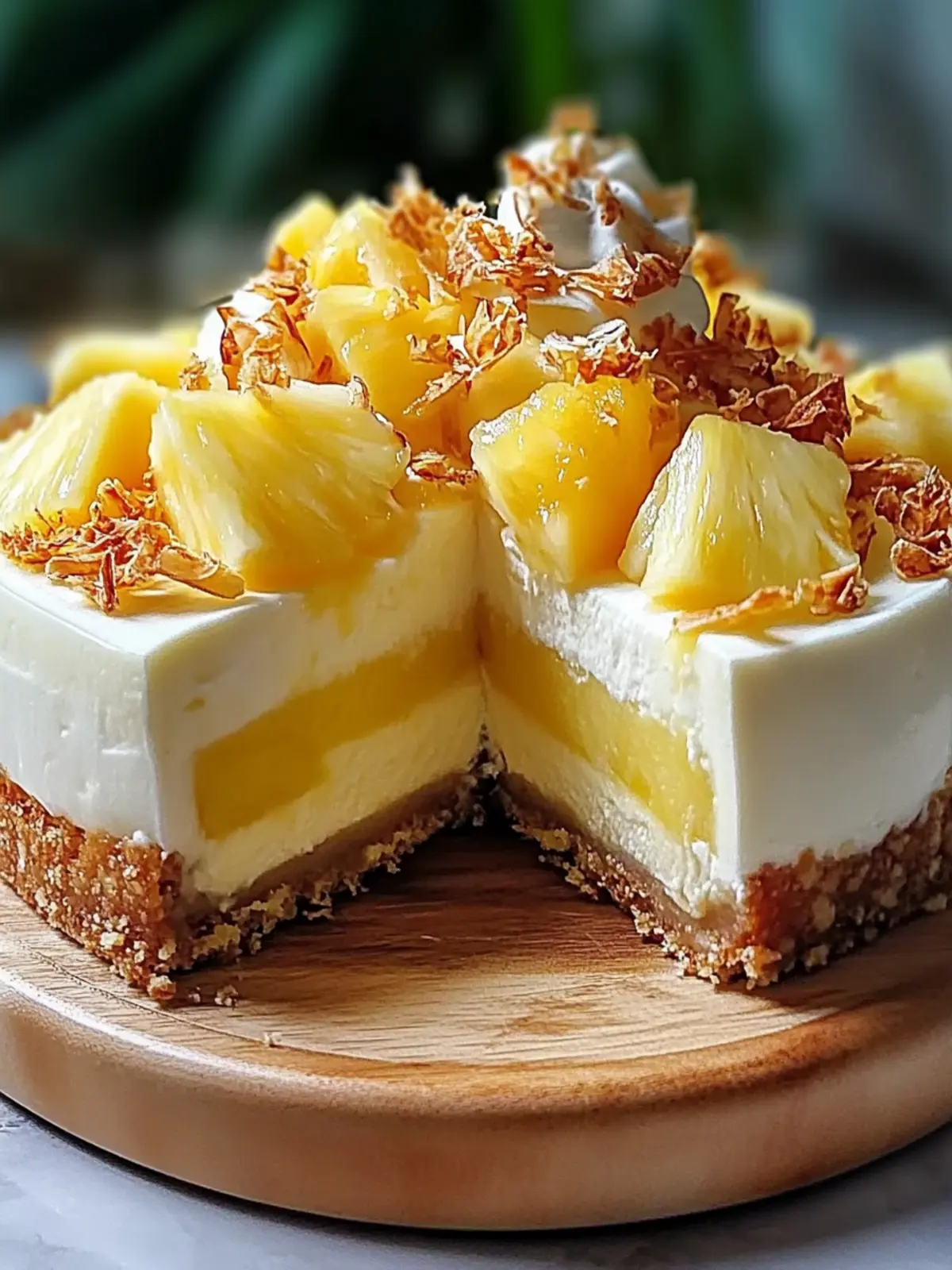 Pineapple Heaven Cheesecake: Taste Paradise in Every Slice 4 Pineapple Heaven Cheesecake