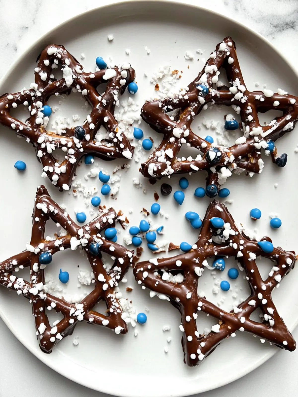 Hanukkah Chocolate Pretzels: Festive Fun with 3 Ingredients 2 Hanukkah Chocolate Pretzels