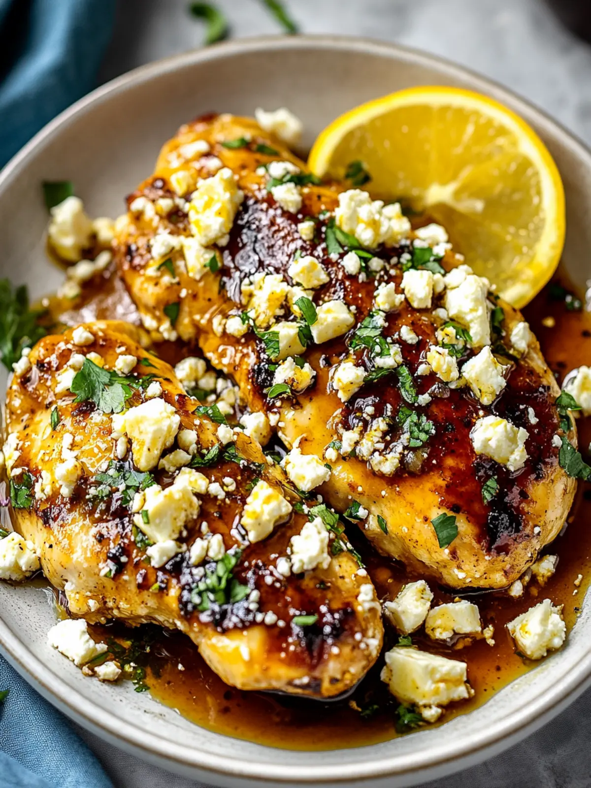 Savor Bold Flavors with Hot Honey Infused Feta Chicken 2 Hot Honey Infused Feta Chicken