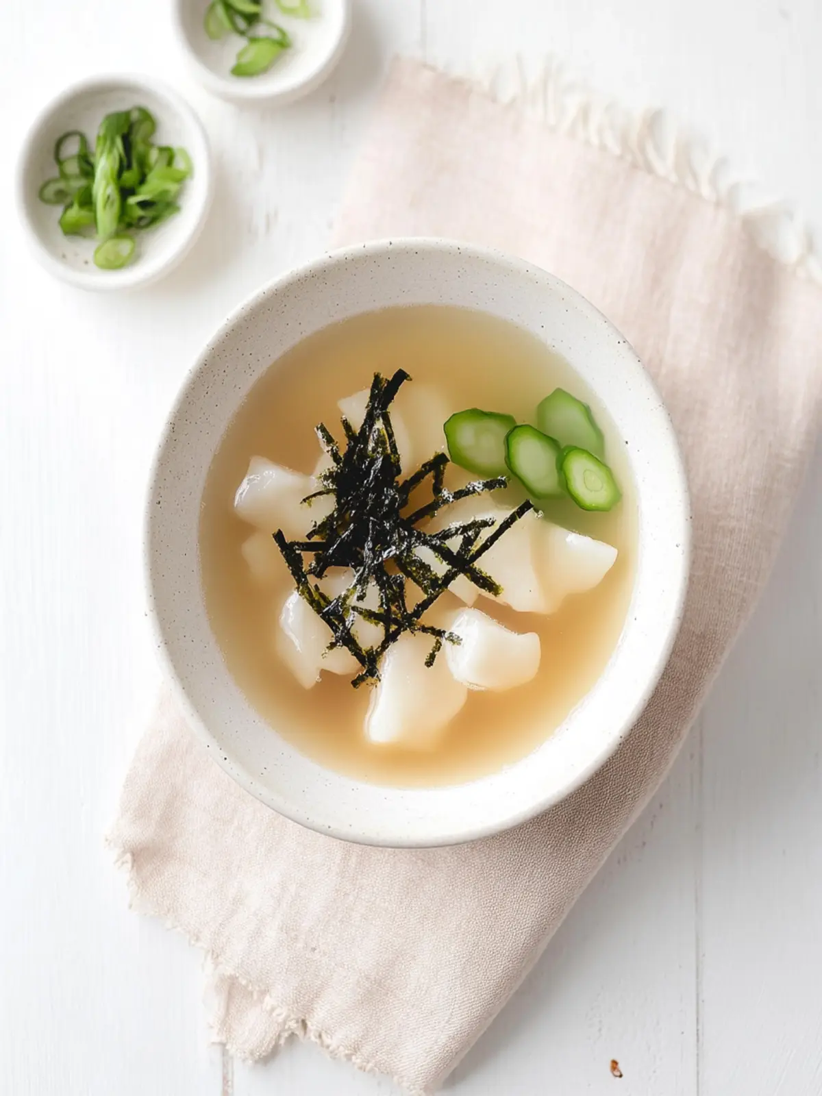 Vegan Dduk Guk – Savor the Comfort of Korean Rice Cake Soup 4 Vegan Dduk Guk
