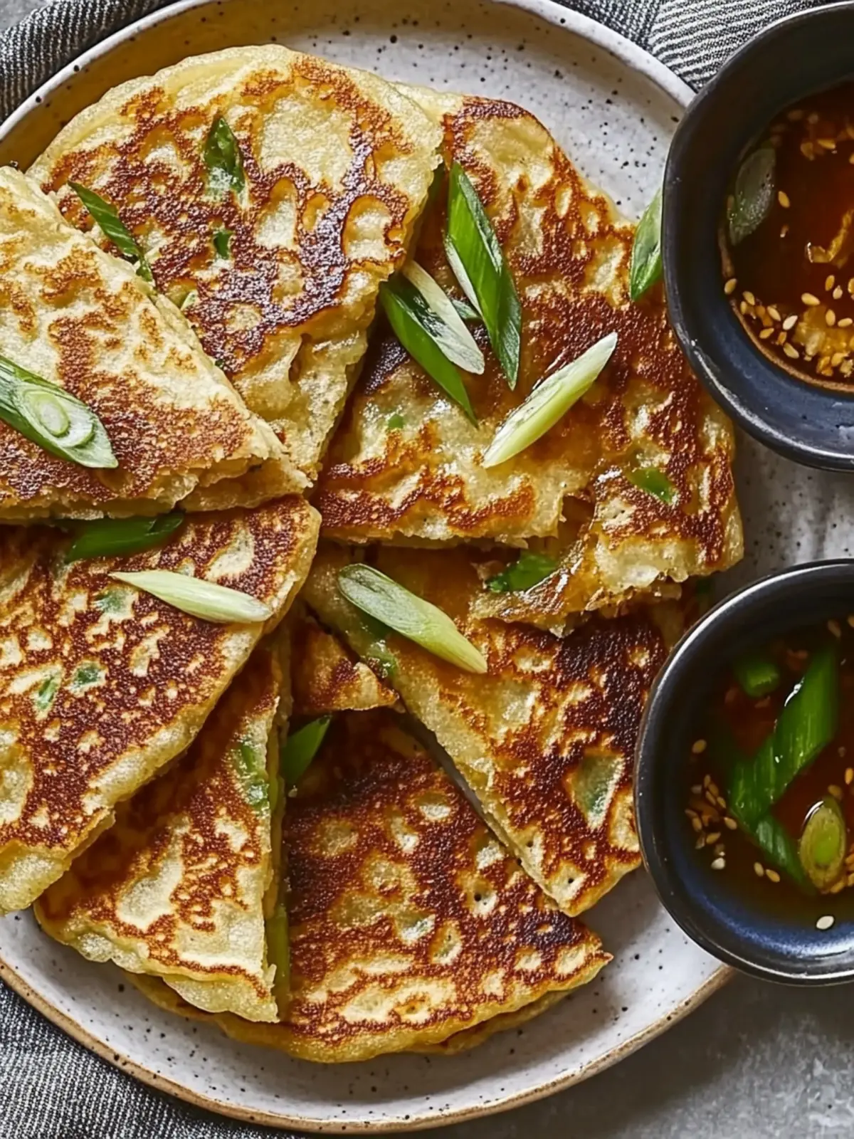 Irresistible Extra-Flaky Scallion Pancakes That Wow Your Guests 2 Extra-Flaky Scallion Pancakes