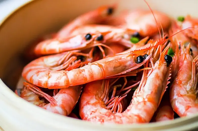 Chinese Steamed Shrimp