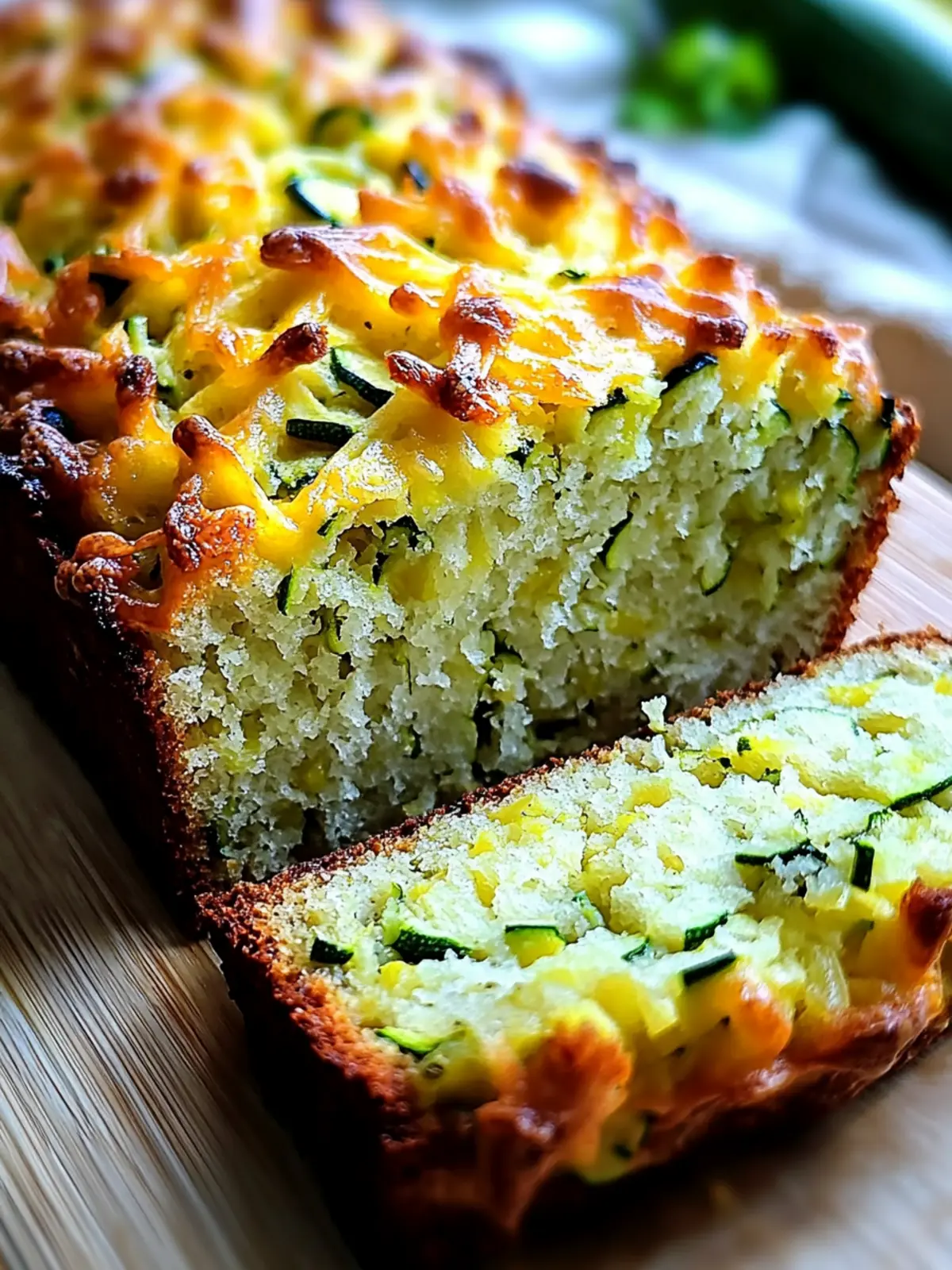 Delicious Cheddar Zucchini Bread for Cozy Moments 2 Cheddar Zucchini Bread