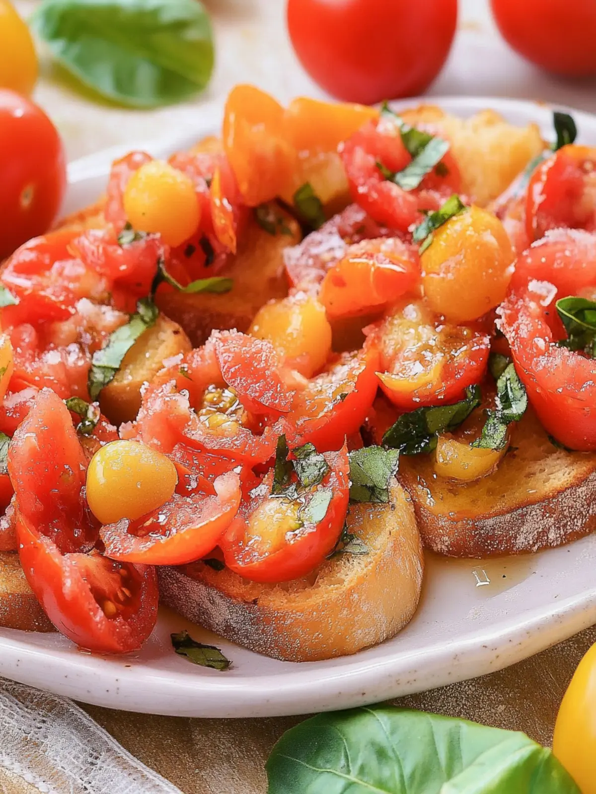 Delicious Fresh Tomato Bruschetta in Just 20 Minutes 2 Fresh Tomato Bruschetta
