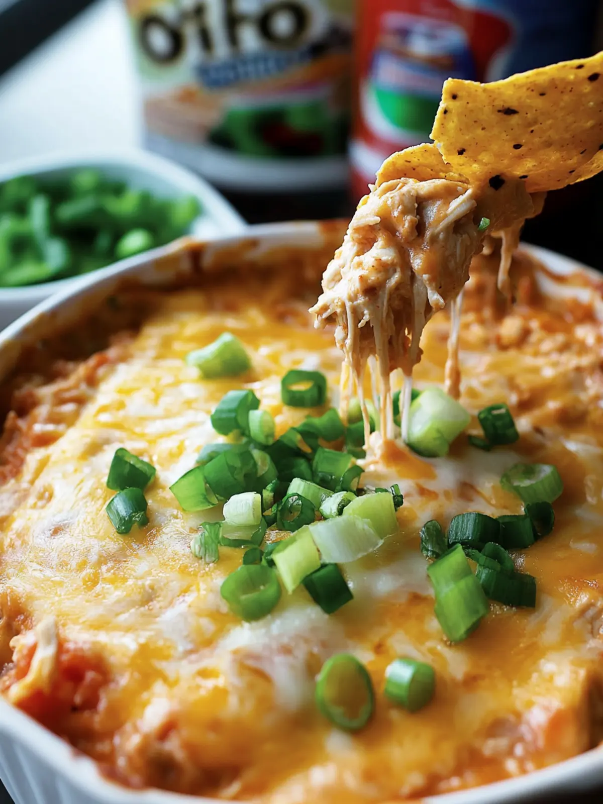 Ultimate Tostitos Cheesy Chicken Taco Dip That Dips into Flavor 3 Tostitos Cheesy Chicken Taco Dip