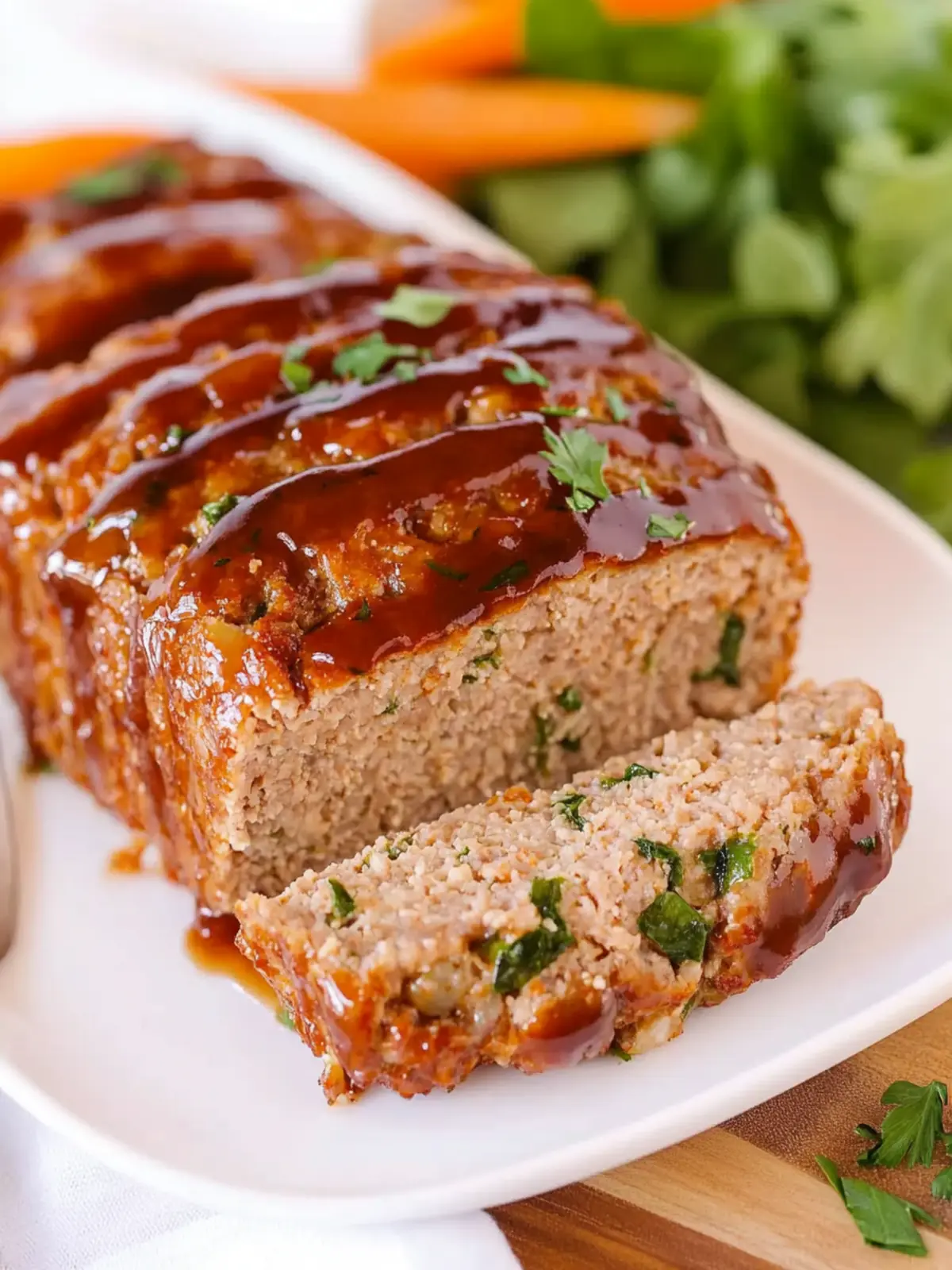 Savory Pork Meatloaf with Glaze That's Kid-Approved! 3 Pork Meatloaf with Glaze