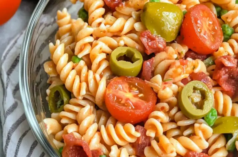 Bloody Mary Pasta Salad
