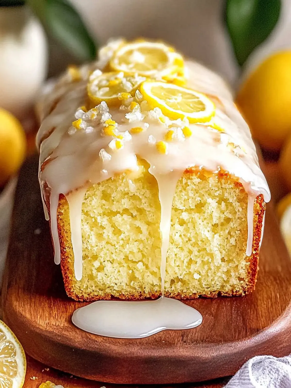 Moist Lemon Bread with Glaze That Brightens Your Day 5 Lemon Bread with Glaze