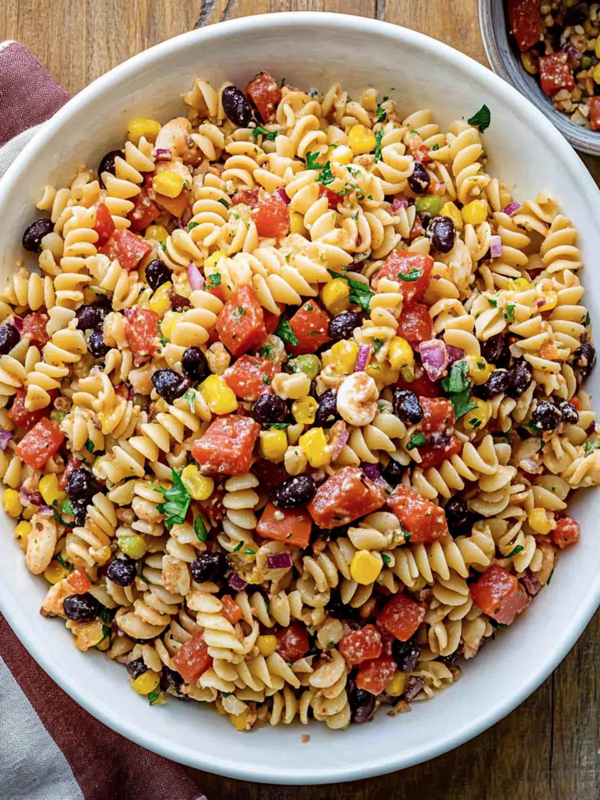 Cowboy Caviar Pasta Salad