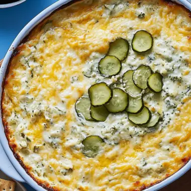 Delicious Hot Pickle and Cheese Cracker Dip That's Irresistible 10 Hot Pickle and Cheese Cracker Dip