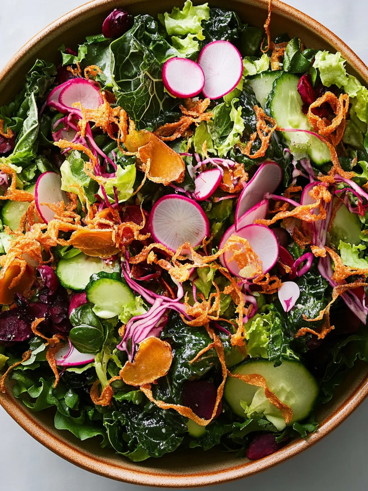 Make-Ahead Holiday Salad with Fried Shallots and Sweet Dates 5 Make-Ahead Holiday Salad