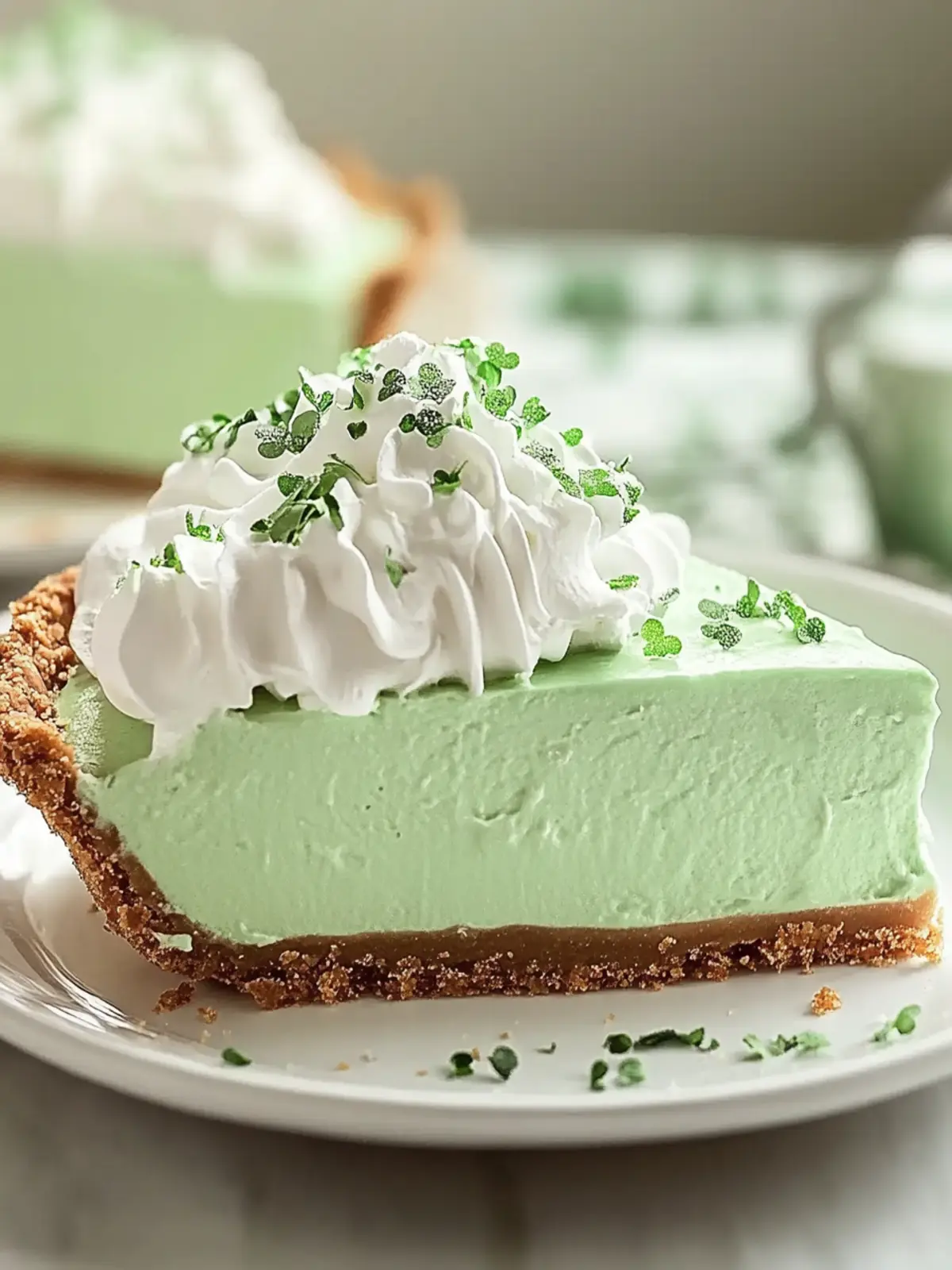Delicious Shamrock Shake Pie for Your St. Patrick’s Day Fun 4 Shamrock Shake Pie