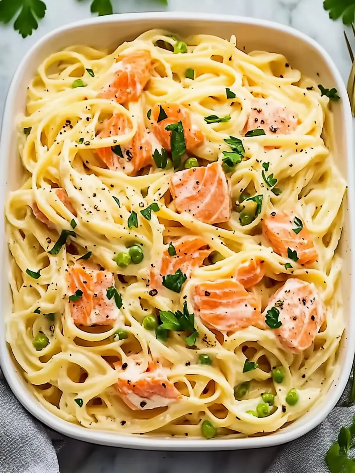 Delicious Smoked Salmon Linguine Ready in 30 Minutes 2 Smoked Salmon Linguine