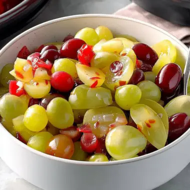 Spicy Pickled Grapes