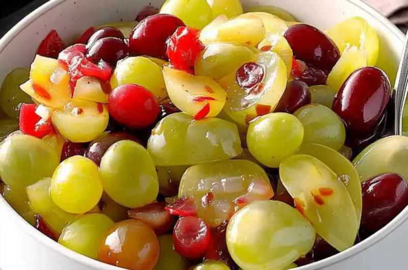 Spicy Pickled Grapes