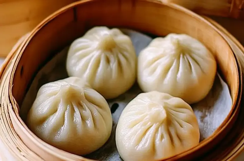 Steamed Pork Buns (Baozi)