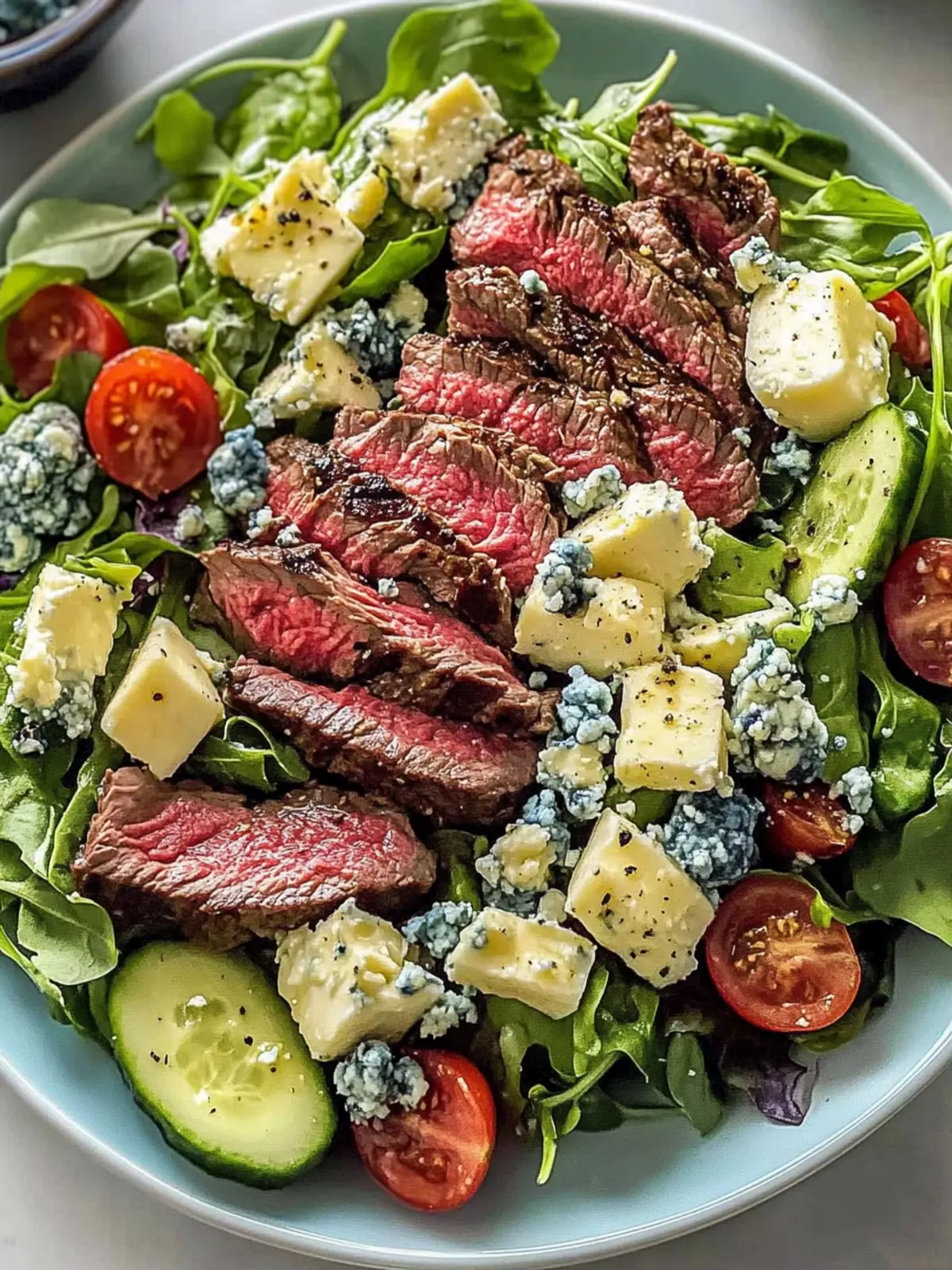 Savory Steak and Blue Cheese Salad: Quick, Fresh, and Delicious 5 Steak and Blue Cheese Salad