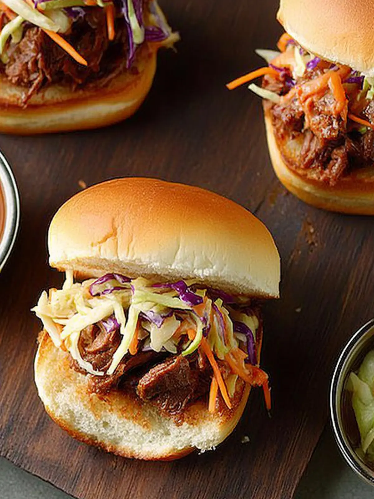 Slaw-Topped Beef Sliders for Effortless Delicious Gatherings 2 Slaw-Topped Beef Sliders