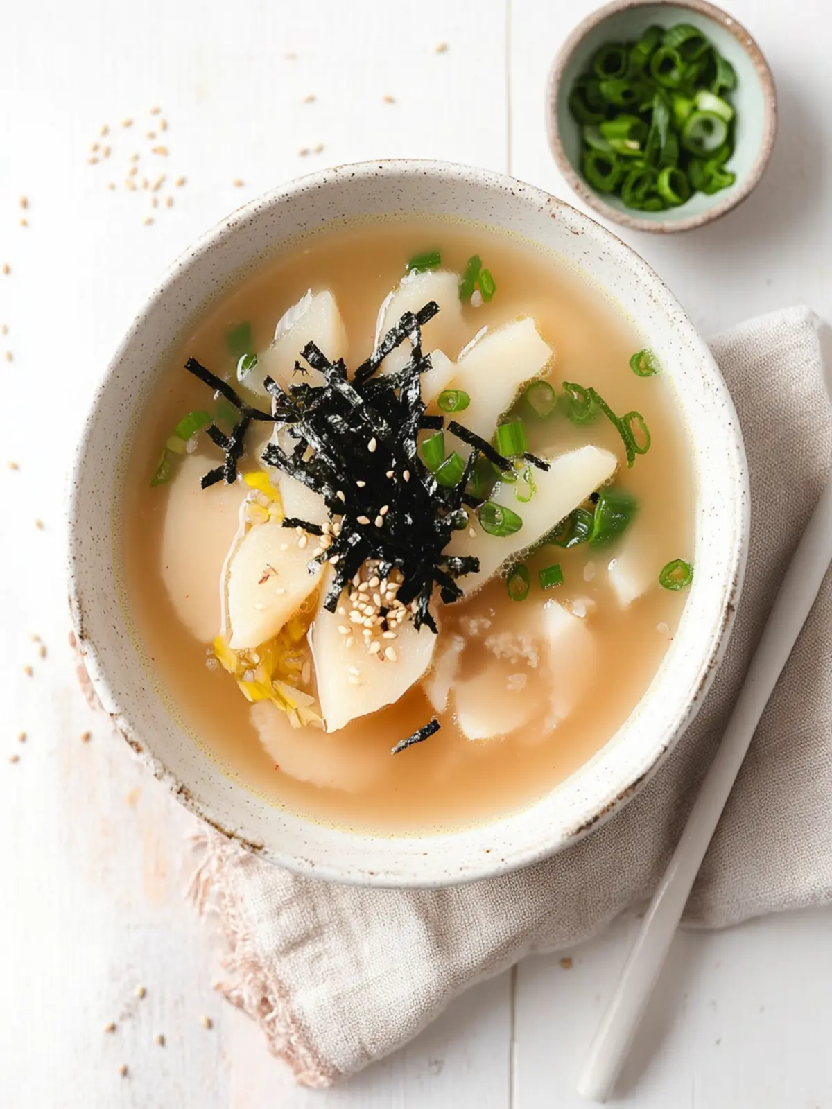 Delicious Vegan Korean Rice Cake Soup for Cozy Nights 2 Vegan Korean Rice Cake Soup