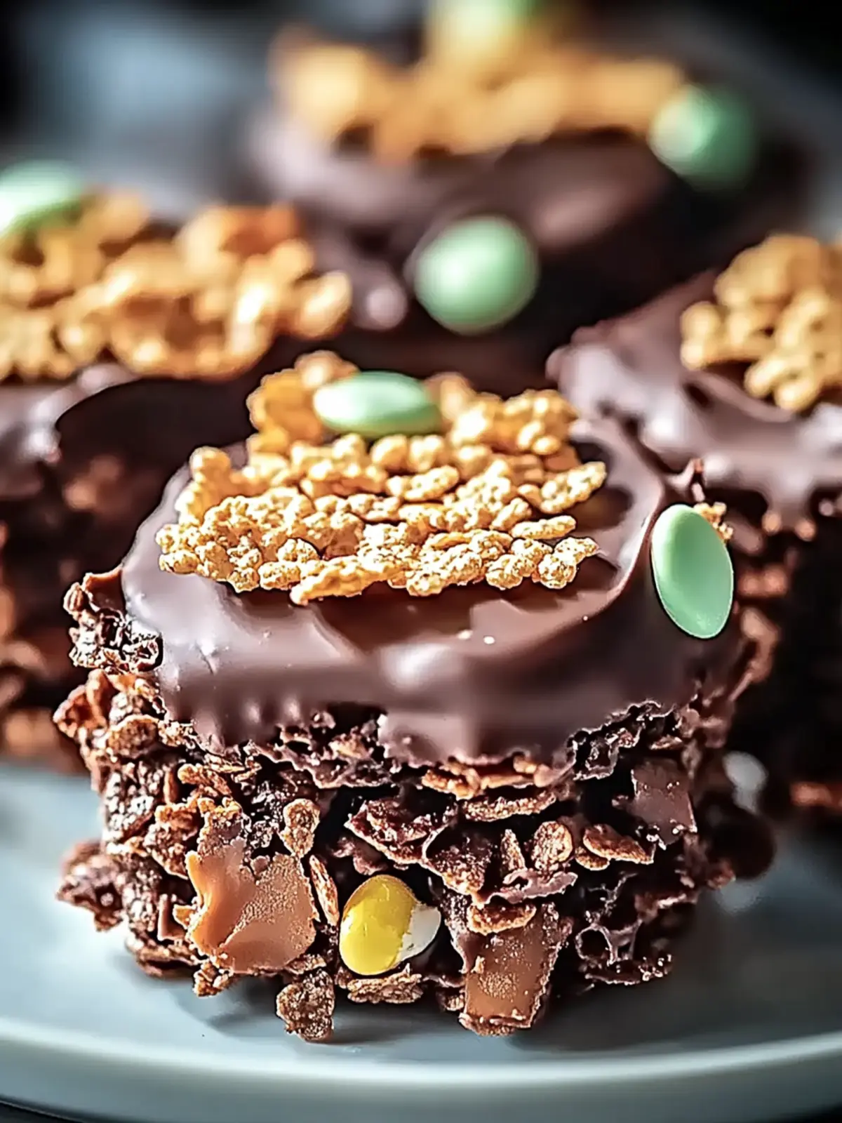 Chocolate Cornflake Cakes