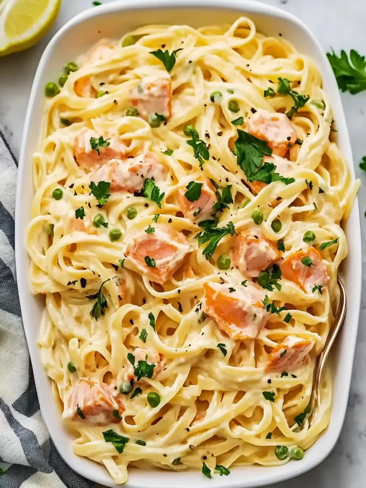 Delicious Smoked Salmon Linguine Ready in 30 Minutes 3 Smoked Salmon Linguine