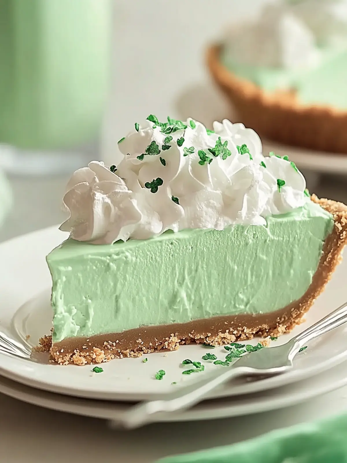 Delicious Shamrock Shake Pie for Your St. Patrick’s Day Fun 3 Shamrock Shake Pie