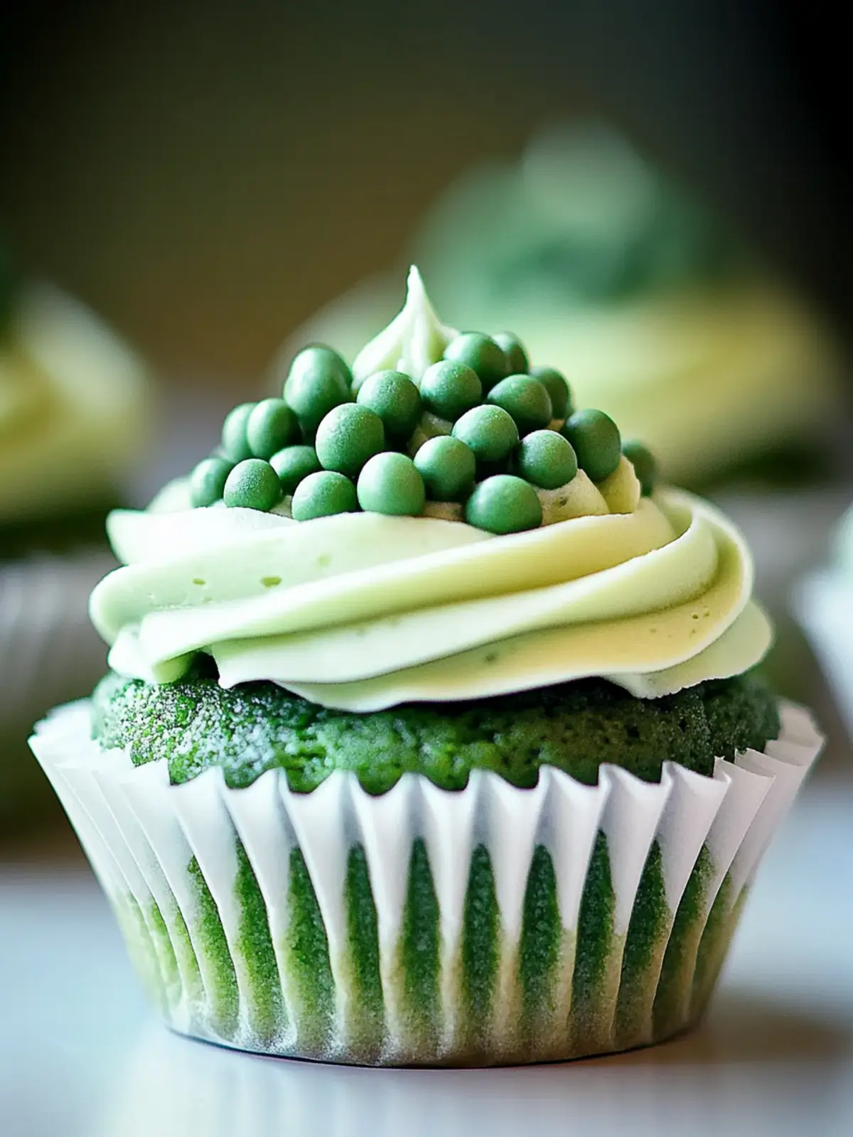 Green Velvet Cupcakes